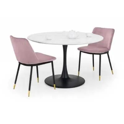 Delaunay Dining Chair Dusky Pink