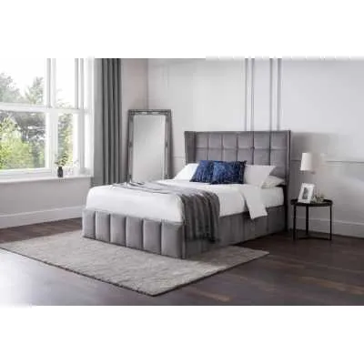 Gatsby Bed 135cm Light Grey