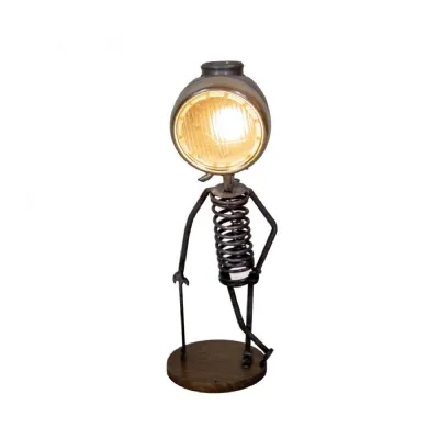 Man with Cane Table Lamp