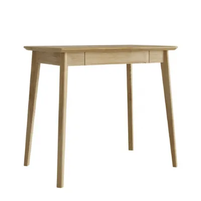 Solid Oak 90cm Desk Dressing Table