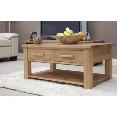 Opus 3 x 2 Coffee Table With Drawers