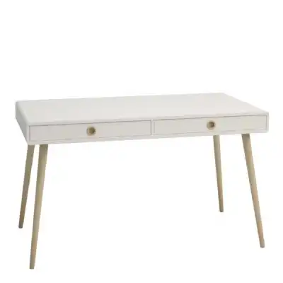 Softline Standard Desk in White