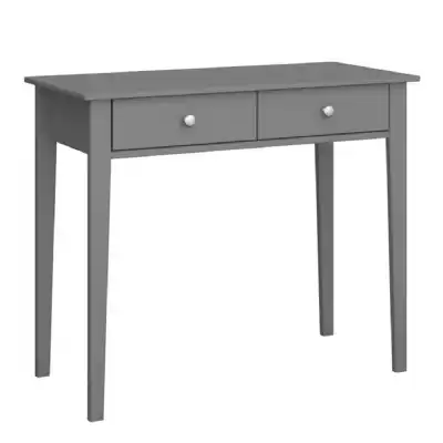 Desk 2 Drawers Grey