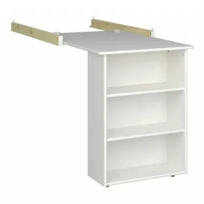 Pull Out Desk White