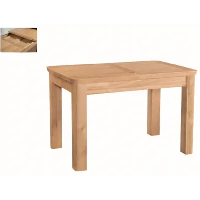 Solid Oak 140cm Extending Table