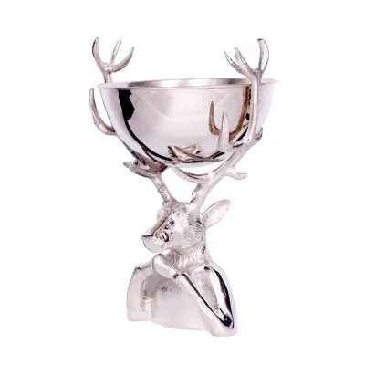 Stag with Bowl 49cm