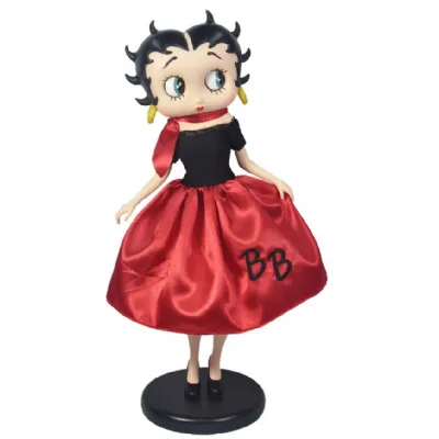 Betty Boop 50's Girl in Red Dress