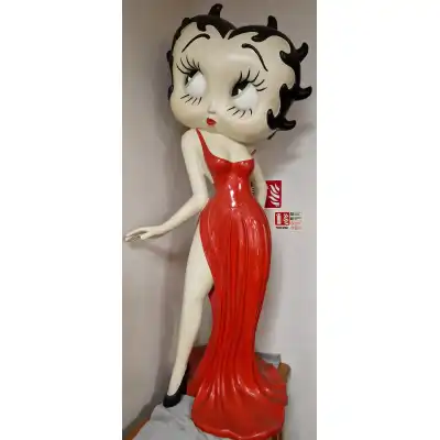Betty Boop 3ft Red Dress