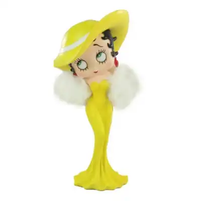 Betty Boop Madam Yellow Glitter Dress