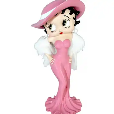 Betty Boop 3ft Madam Pink Glitter Dress