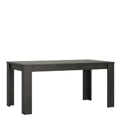 Dark Wood 160 to 200cm Rectangular Extending Dining Table