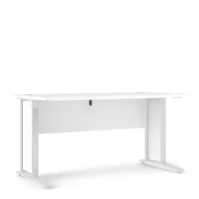Desk 150 cm in White With White legs