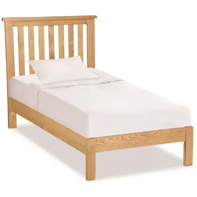 Light Oak 3ft Low End Bed