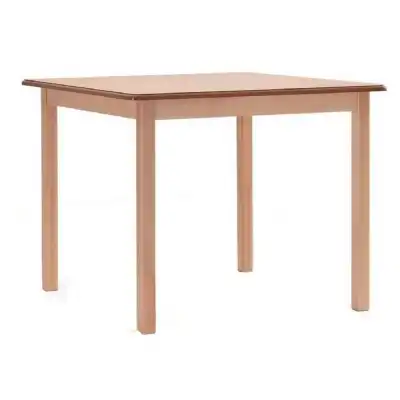 Solid Beech 90 cm Square Dining Table