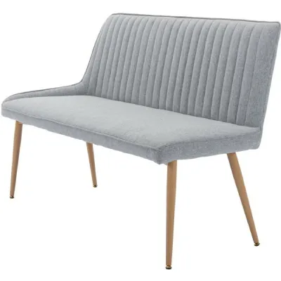 The Chair Collection Fabric Corner Bench Part 2 (righthand) Light Grey