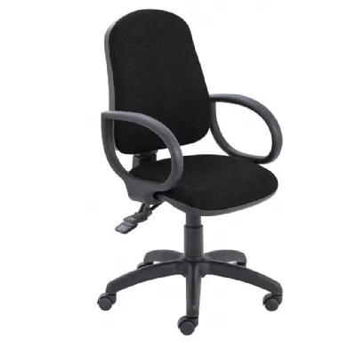 Deluxe Fabric Office Chair with Arms