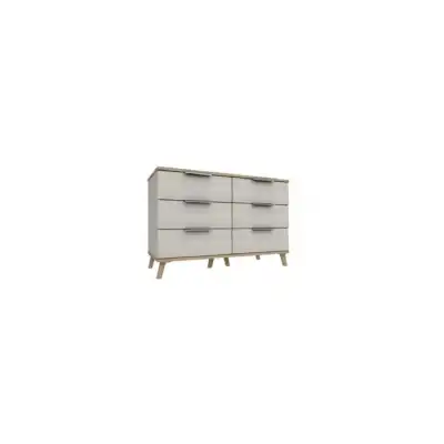 Durant 3 Colour 3+3 Drawer Wide Chest