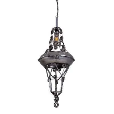 Upcycled Lighting And Furniture Intricate Steampunk ceiling Pendant