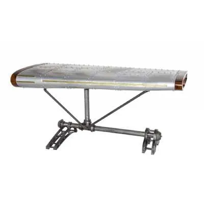 Aviator Furniture And Lighting Aeroplane Wing Design Table 178cm