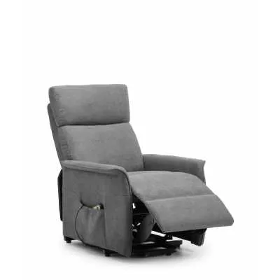 Helena Rise And Recline Chair Charcoal Fabric