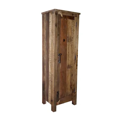 Upcycled Wooden Cabinet with Key Handle