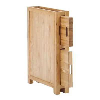 Handmade Oak Kitchens Chopping Board And Tray Storage Rack