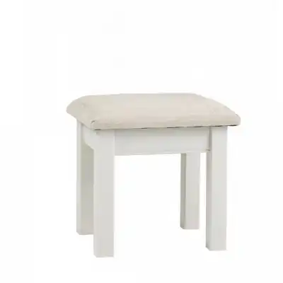 Kent Painted And Solid Oak Top Dressing Table Stool