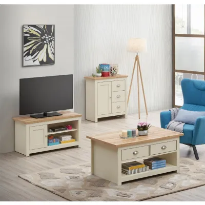 3 Piece Living Room Set (1 Door TV Unit, 1 Door Sideboard, 2 Drawer Coffee Table)