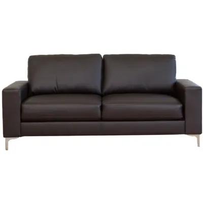 Contract Bonded Leather 3 Seat Sofas