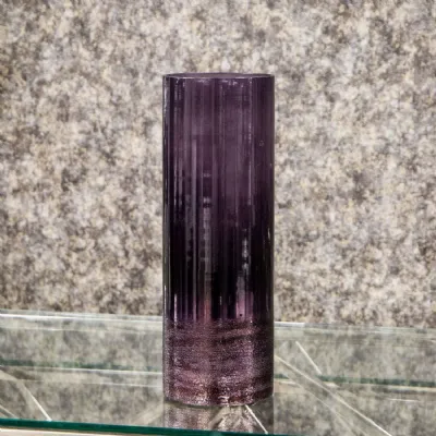 Mint Homeware Glass Vase Large Purple
