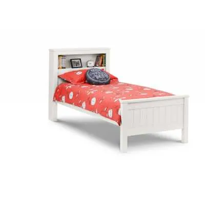 Maine Bookcase Bed Surf White