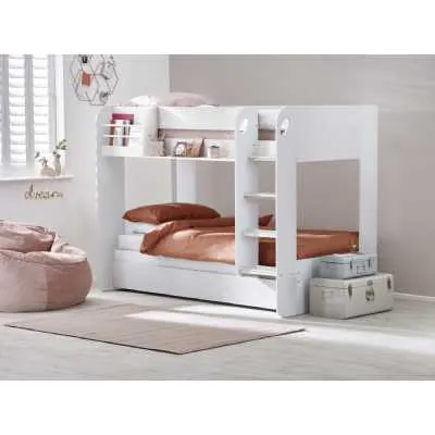 Mars Bunk And Underbed All White