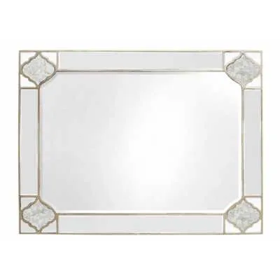 Mirrored Moroccan Glass 90x120 Wall Mirror
