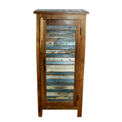 Cabinet with Louvered Door