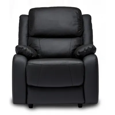 Dual Motor Lift and Rise Leather Armchair in Wine, Black or Grey