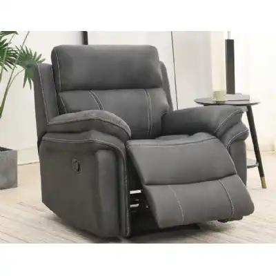 Fabric Manual Recliner Armchairs