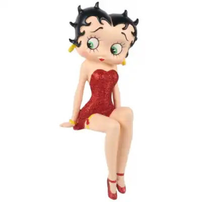 Betty Boop Shelf Sitter Red Dress