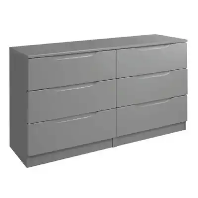 Montana 4 Colour All Gloss 3 Drawer Double Chest