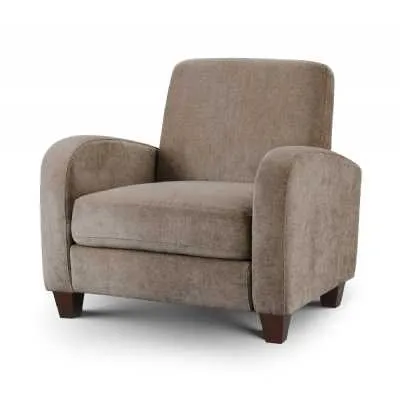 Vivo Chair In Mink Chenille Fabric
