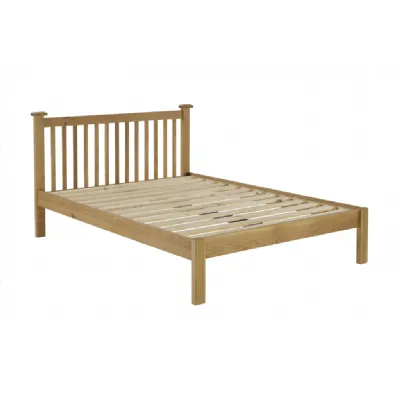 Solid Oak Low End 5ft Bed