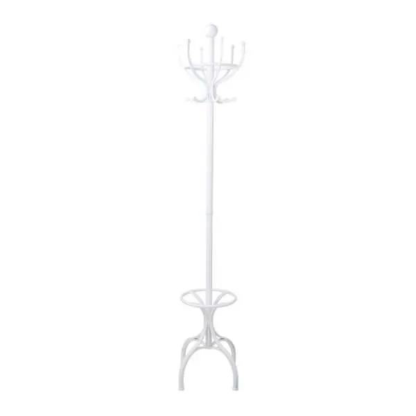 White Hat And Coat Stand