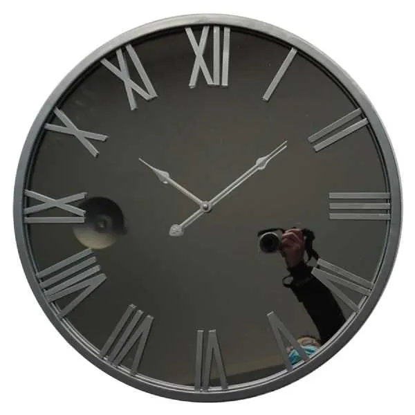 Mayer Mirrored Wall Clock