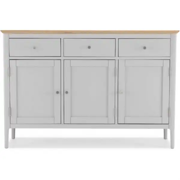 Banstead Oak And Grey Painted Large Sideboard