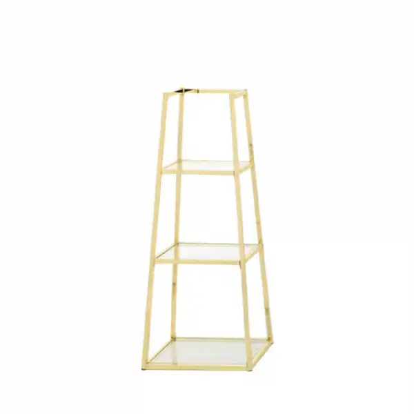 Small Logan Gold Ladder Display Unit