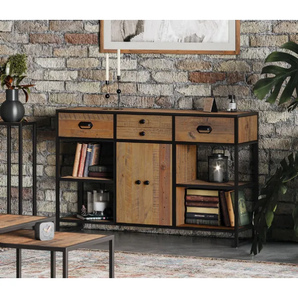 Ooki Large Console Table With Doors