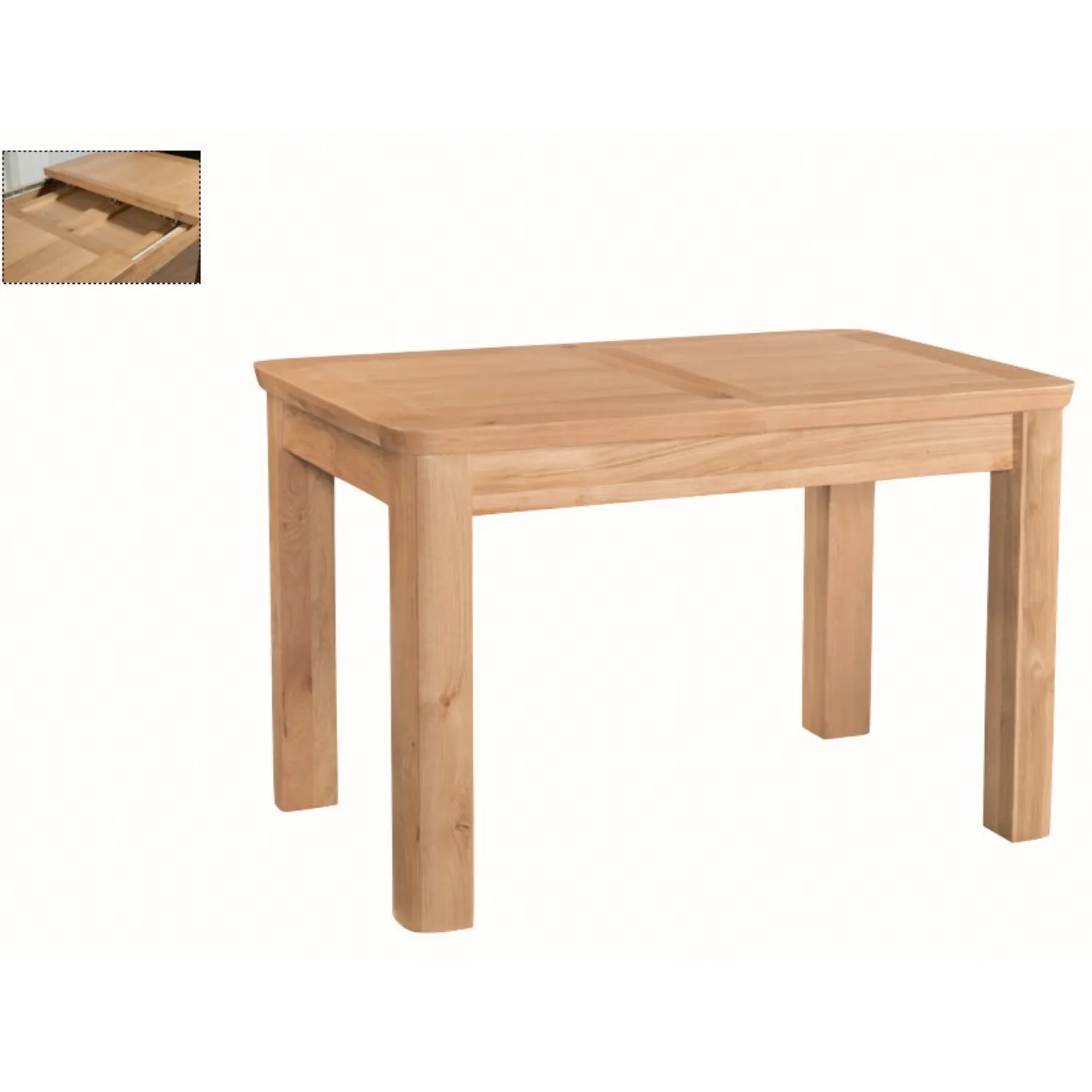 Solid Oak 140cm Extending Table