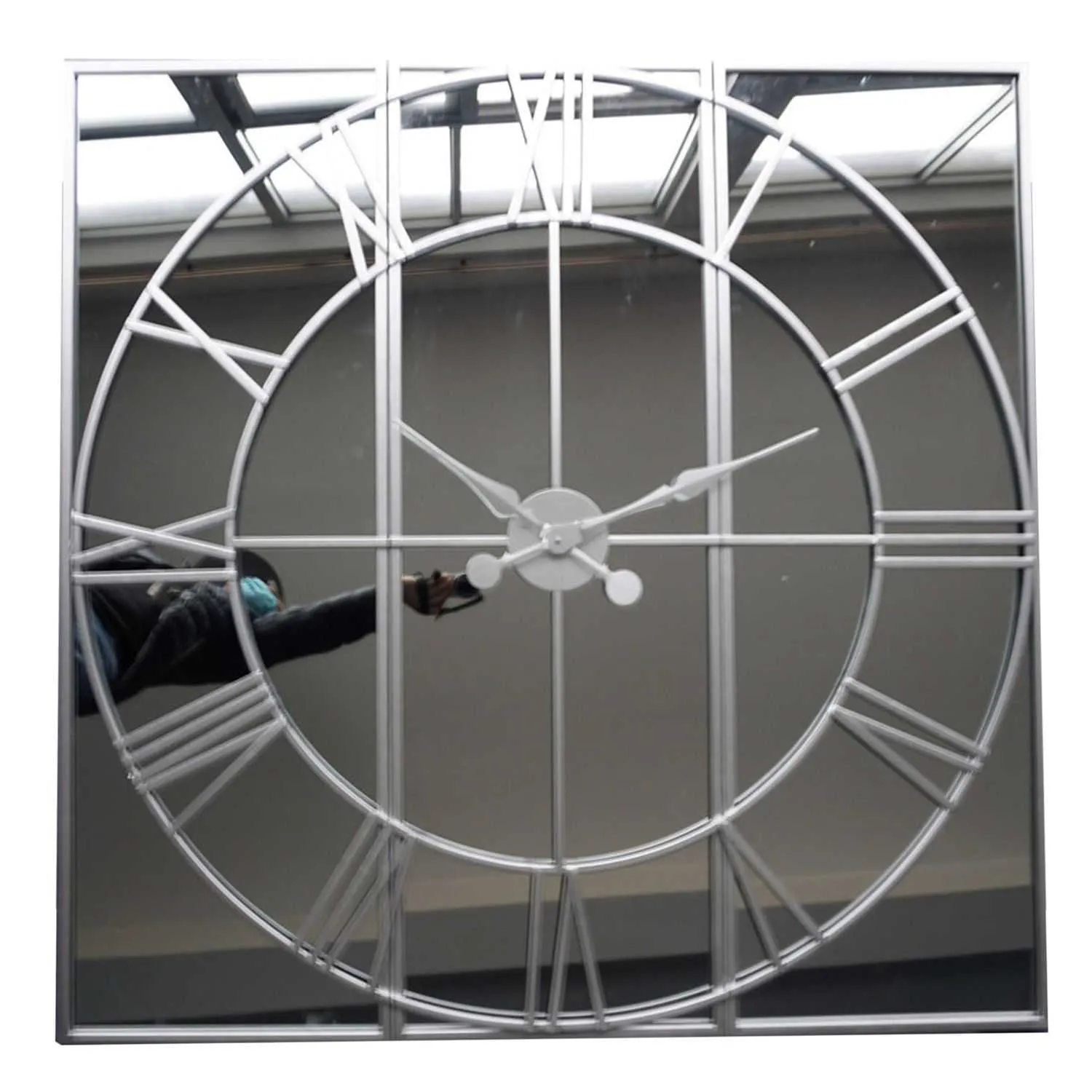 Celina Mirrored Wall Clock