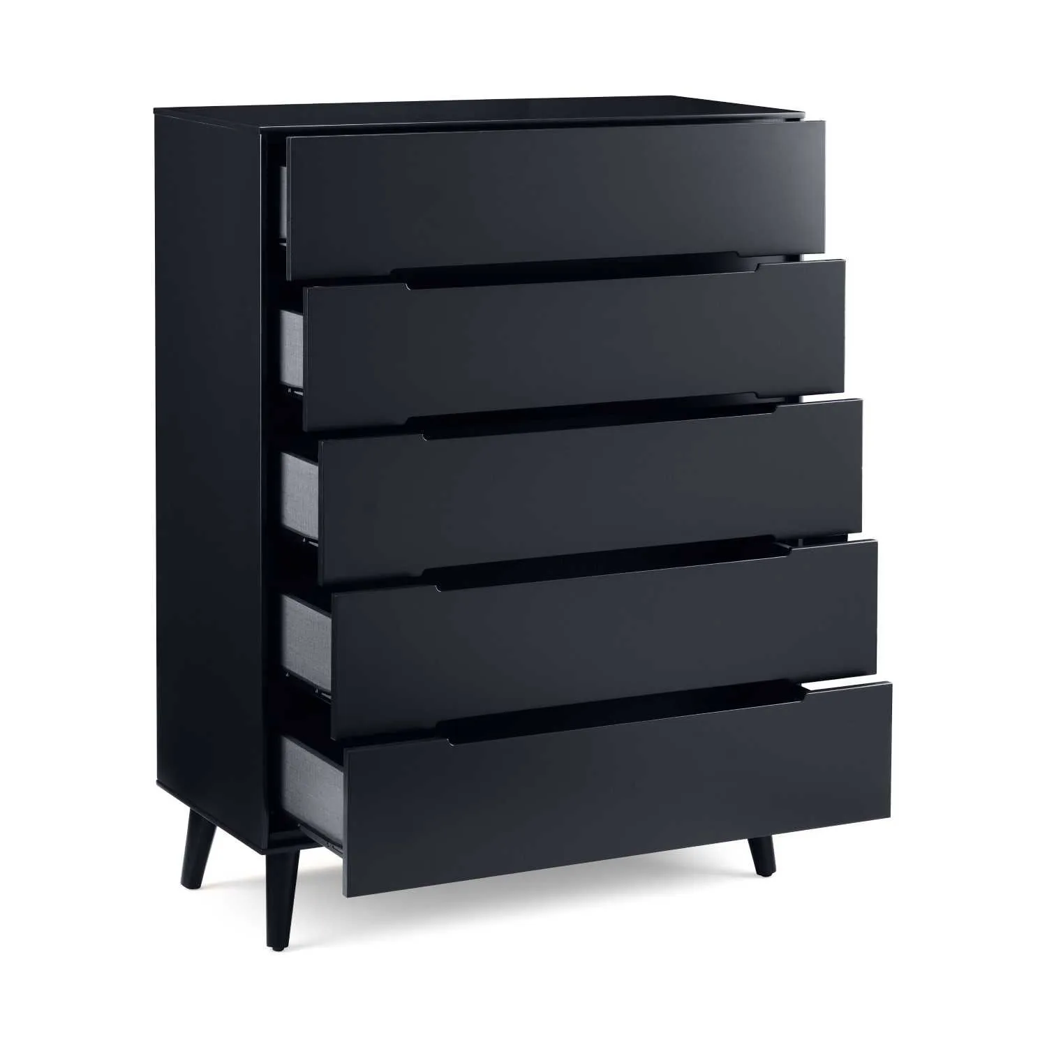 Alicia 5 Drawer Chest Anthracite