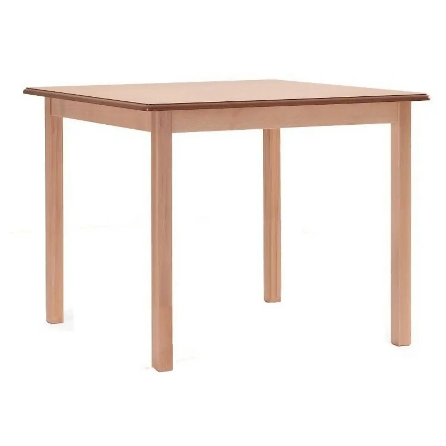 Solid Beech 90 cm Square Dining Table