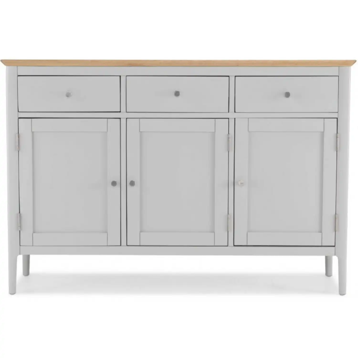 Banstead Oak And Grey Painted Large Sideboard